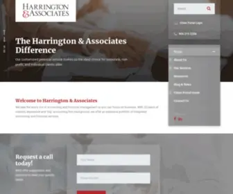 HarringtoncPas.com(Certified Public Accountants) Screenshot