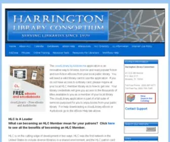 Harringtonlc.org(Harrington Library Consortium) Screenshot