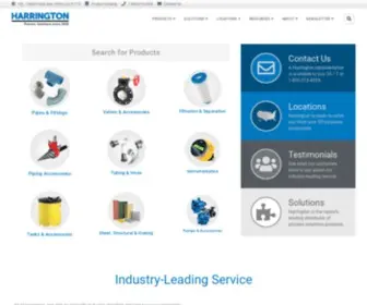 Harringtonplastics.com(Process Solutions Since 1959) Screenshot