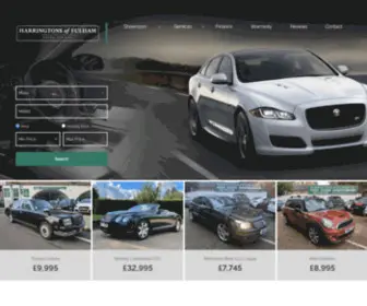 Harringtonsoffulham.co.uk(Used Cars in Fulham) Screenshot