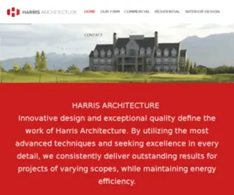 Harris-Architecture.com(Harris Architecture) Screenshot