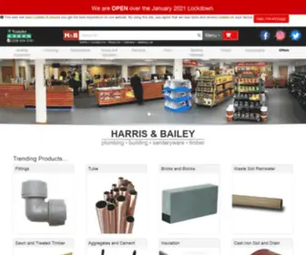 Harrisandbailey.com(Harris & Bailey Ltd) Screenshot