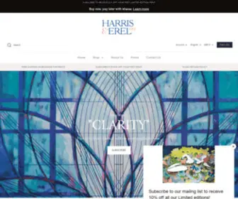 Harrisanderelart.com(Harris and Erel Art) Screenshot