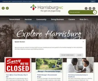 Harrisburgnc.org(Harrisburg, NC) Screenshot