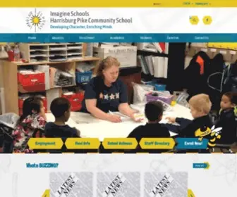 Harrisburgpikehornets.com(Imagine Harrisburg Pike Community School) Screenshot