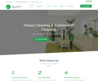 Harriscleaningnc.com(Just another WordPress site) Screenshot