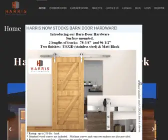 Harrisdm.com(We are a door distributor for custom residential) Screenshot