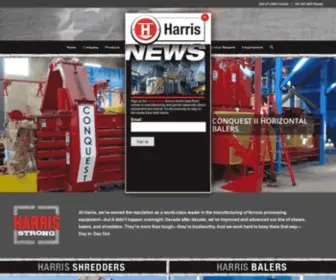 Harrisequip.com(Harris Equipment) Screenshot