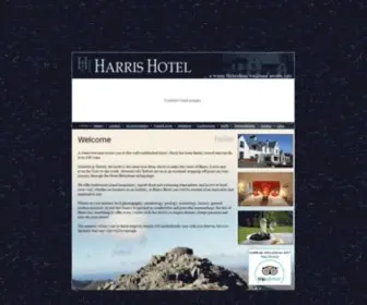 Harrishotel.com(Harris Hotel) Screenshot