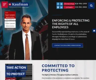 Harriskaufman.com(Westlake Village Employment Law Attorney) Screenshot