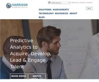 Harrisonassessments.com(Online Assessment) Screenshot