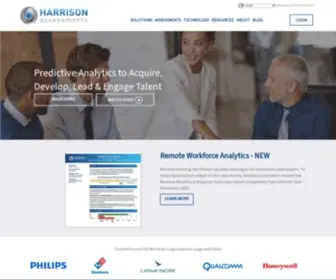 Harrisonassessments.se(Talent Management technology) Screenshot
