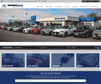 Harrisonburghyundai.com(Harrisonburg hyundai) Screenshot