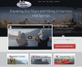 Harrisonecotours.com(Guided Outdoor Nature and Wildlife Tours Harrison Hot Springs) Screenshot