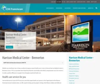 Harrisonhospital.org(Harrison Medical Center) Screenshot