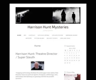 Harrisonhuntmysteries.com(Harrison Hunt) Screenshot