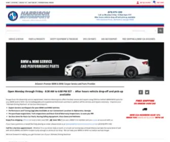 Harrisonmotorsports.com(Harrison Motorsports) Screenshot
