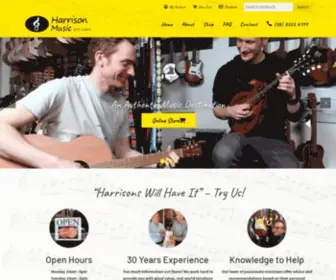 Harrisonmusic.com.au(Harrison Music) Screenshot