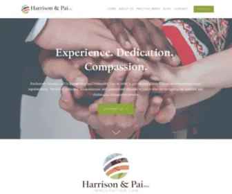 Harrisonpai.com(Harrison & Pai Immigration Law) Screenshot