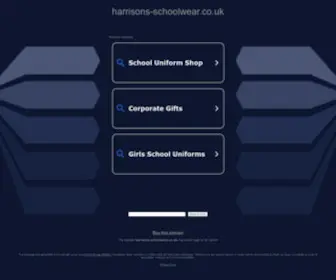 Harrisons-Schoolwear.co.uk(Harrisons Schoolwear) Screenshot