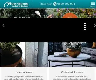 Harrisonscurtains.co.nz(#1 for Custom) Screenshot