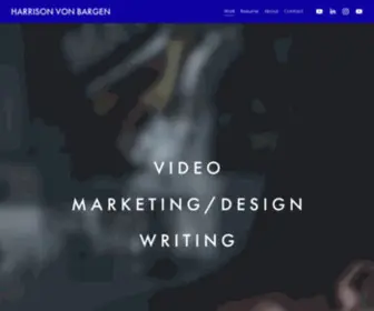 Harrisonvonbargen.com(HARRISON VON BARGEN) Screenshot