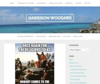 Harrisonwoodard.com(Harrison Woodard) Screenshot