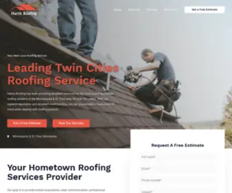 Harrisroofing.com(Harris Roofing) Screenshot