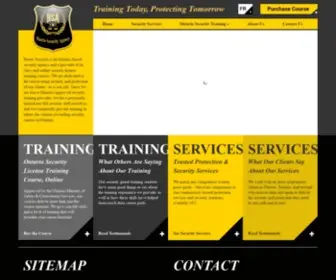 Harrissecurity.ca(Security Training Courses & Ottawa Security Guard Services) Screenshot