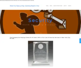 Harrissecurityconsultantinc.com(Harris Security Consultant) Screenshot