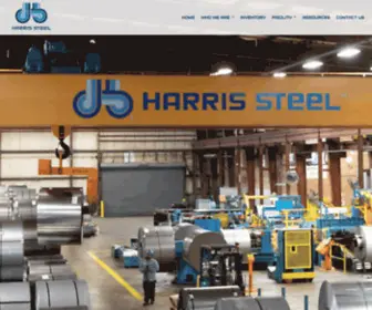 Harrissteelco.com(Harris Steel Company) Screenshot