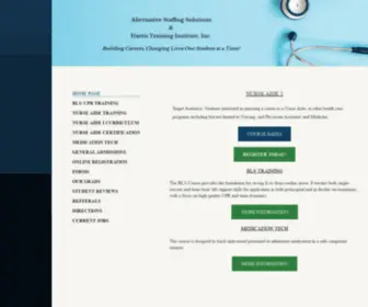 Harristraininginstitute.com(Harris Training Institute) Screenshot