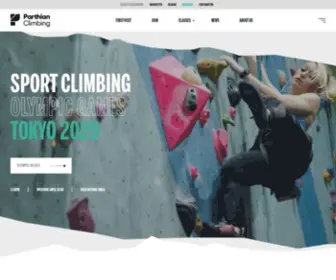 Harrogateclimbingcentre.com(Parthian's Harrogate Climbing Wall) Screenshot