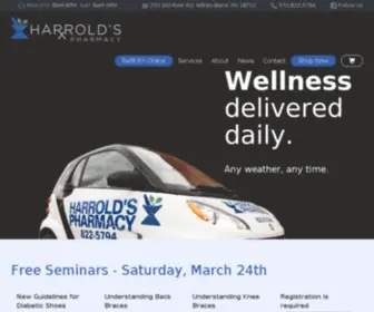 Harroldspharmacy.com(Harrold's Pharmacy) Screenshot