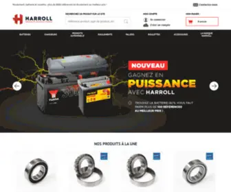 Harroll.fr(Roulement, Batterie et Roulette) Screenshot