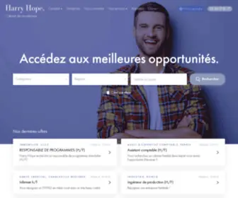 Harry-Hope.com(Cabinet de recrutement) Screenshot