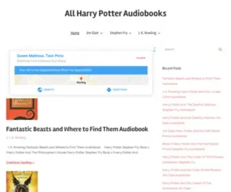 Harryaudiobooks.com(All Harry Potter Audiobooks) Screenshot