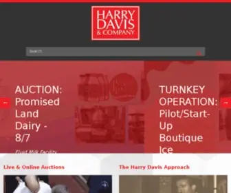 Harrydavis.com(Harry Davis & Company) Screenshot