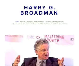 Harrygbroadman.com(HARRY G) Screenshot