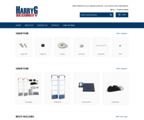 Harrygs.com(HarryG Security) Screenshot