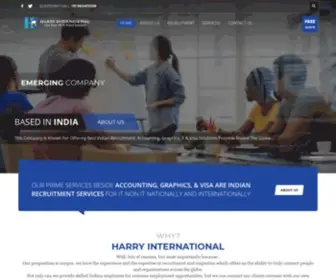 Harryinternational.in(Offering Best Indian Recruitment) Screenshot