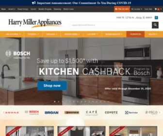 Harrymillerappliances.com(Home Appliances) Screenshot