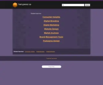 Harryperez.ca(Harryperez) Screenshot