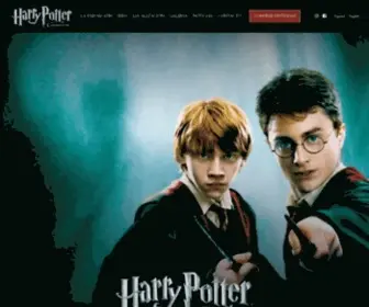 Harrypotterexhibition.es(Harry Potter The Exhibition) Screenshot