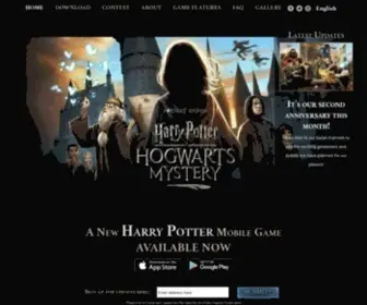 Harrypotterhogwartsmystery.com(Your Hogwarts letter) Screenshot