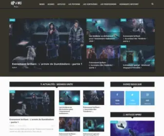 Harrypotterwizardsunite-France.com(Harry Potter Wizards Unite France ⚡ est le site référence sur Harry Potter) Screenshot