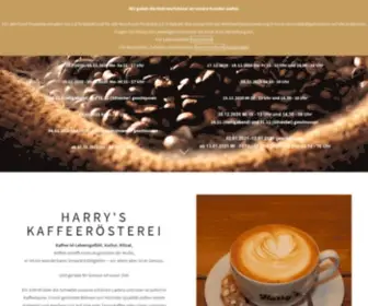 Harrys-Kaffee.de(Harry's) Screenshot