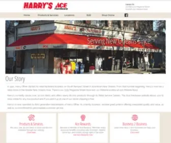 Harrysacehardware.com(Harry's Ace Hardware) Screenshot