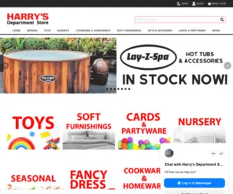 Harrysdepartmentstore.co.uk(Harry's Department Store) Screenshot