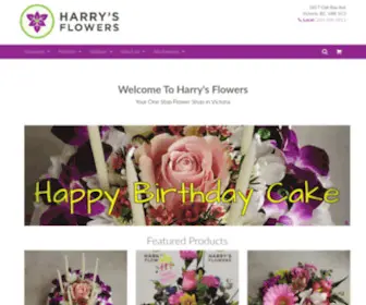 Harrysflowersvictoria.com(Harry's Flowers) Screenshot